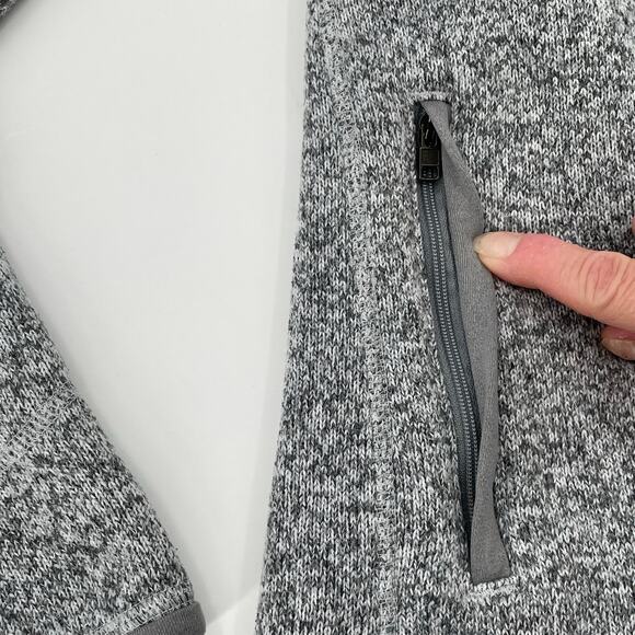 Patagonia Women's Full Zip Sweater Jacket, Light Gray, Sz. S, Outdoor Slimming - Picture 8 of 11